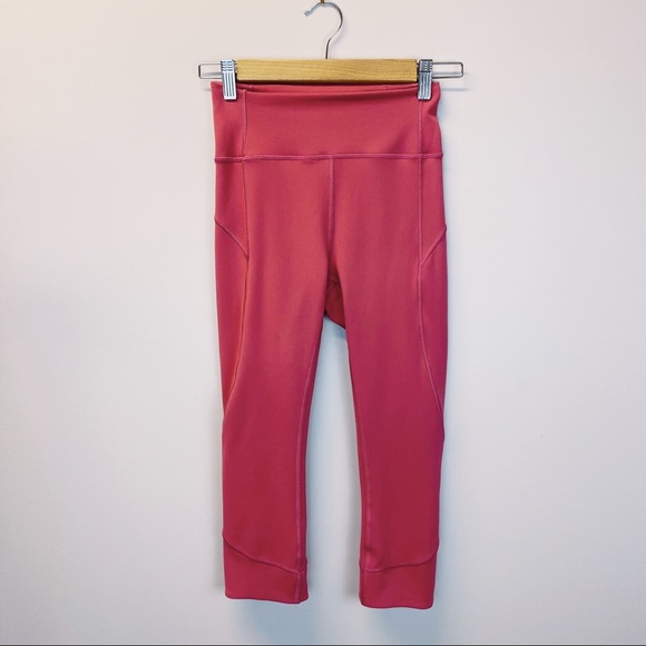 Lululemon in movement crop vintage rose size 4 - Picture 3 of 6